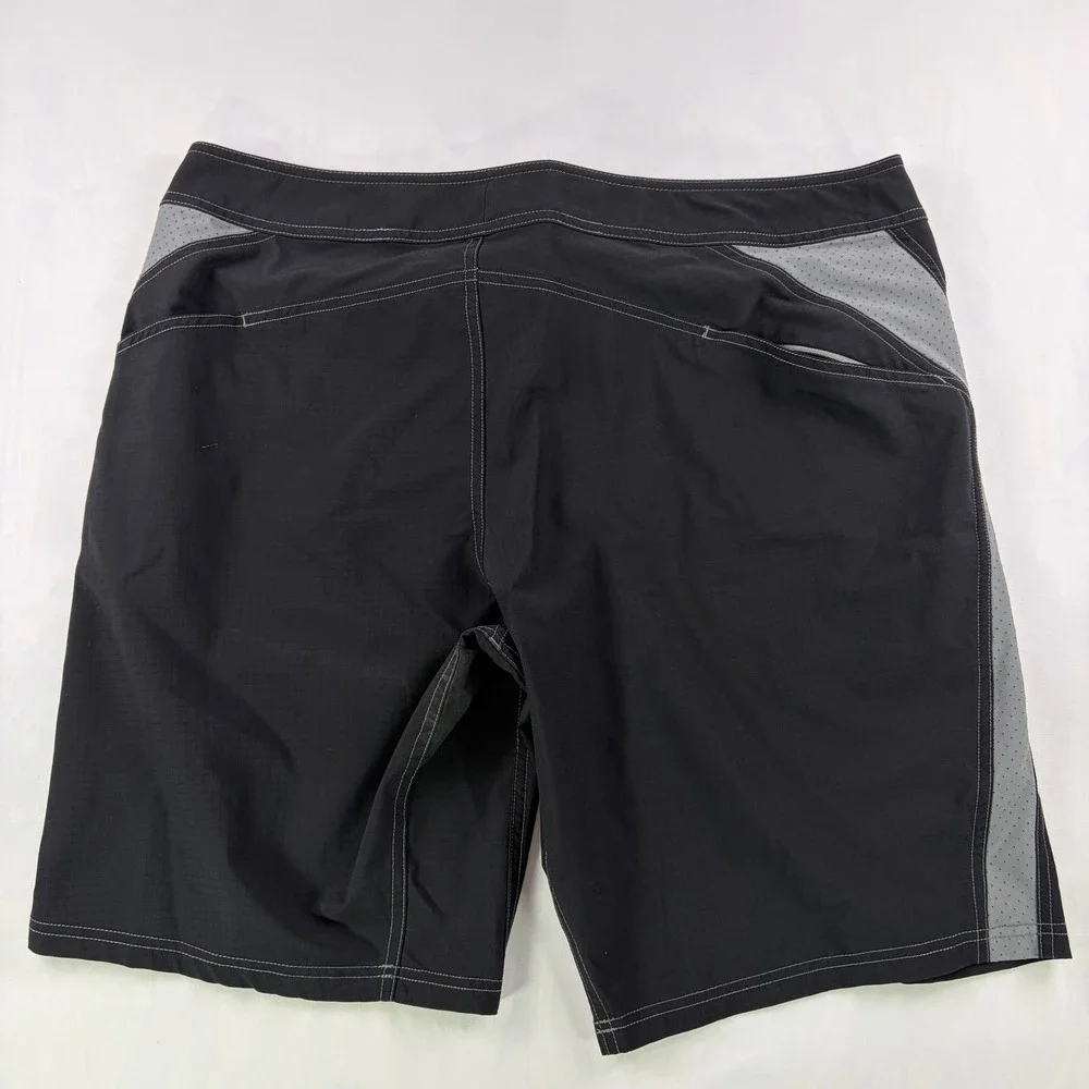 5.11 Tactical Board Shorts Mens 38 Black Ripstop Stretch Swim Trunks Training